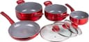 Anúncio: Jogo de Utensílios de Cozinha Doral Kitchen Montecarlo - Vermelho (7 pçs)