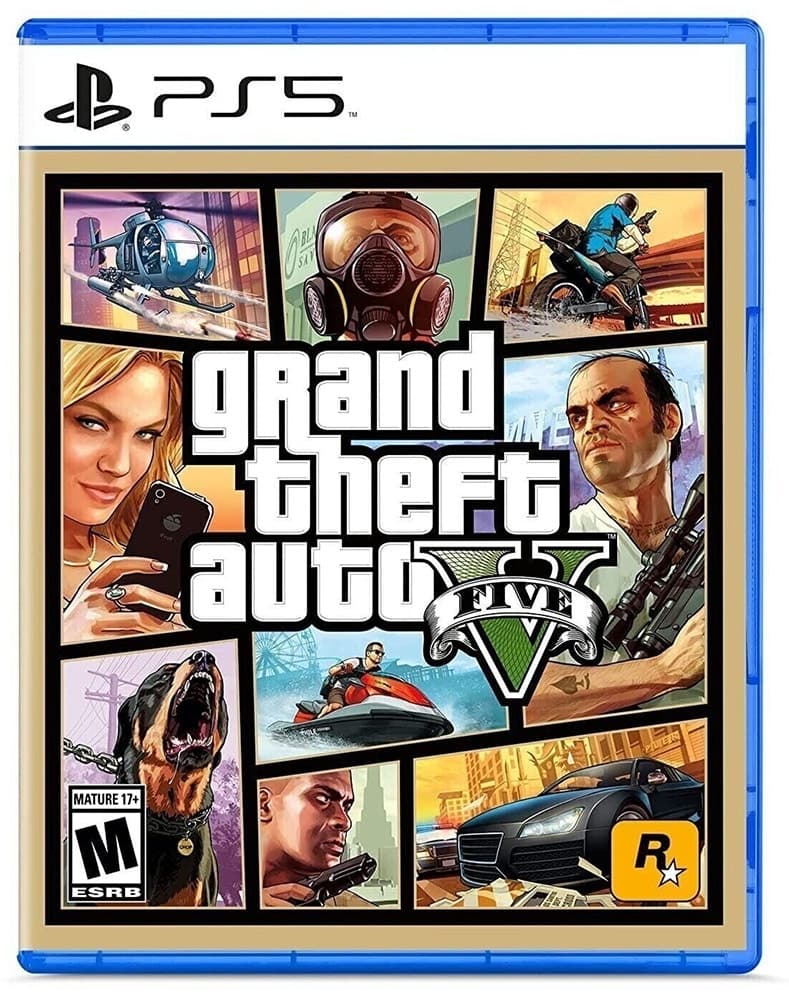 Jogo Grand Theft Auto V - PlayStation 5