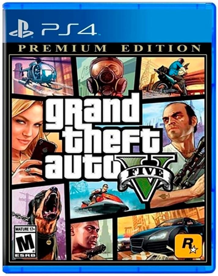 Jogo Grand Theft Auto V Premium Edition Ps4