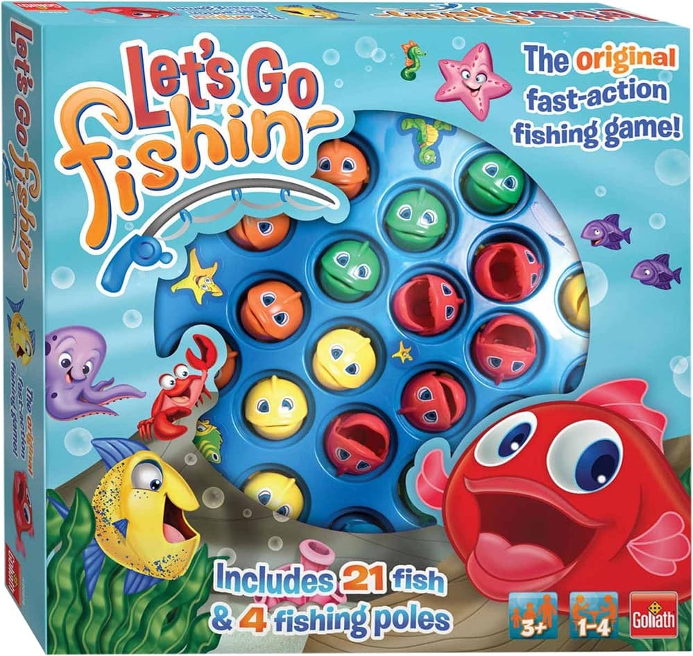 Jogo Goliath Let´s Go Fishin´ (1-4 Jogadores)