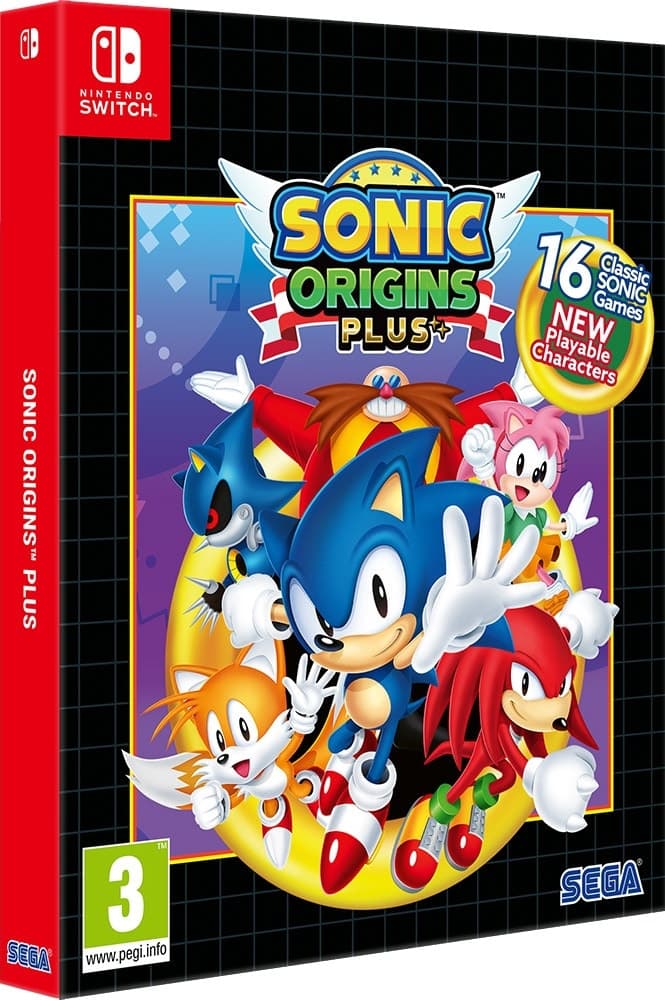 Jogo Sonic Origins Plus Nintendo Switch