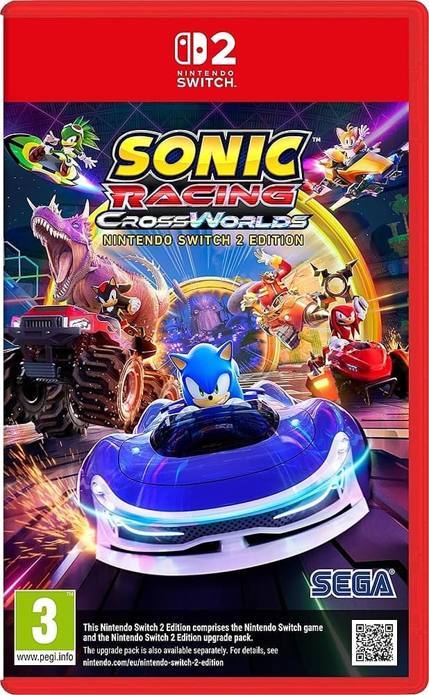 Jogo Sonic Racing CrossWorlds Nintendo Switch