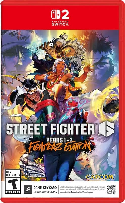 Jogo Street Fighter 6 Years 1-2 Fighters Edition - Nintendo Switch 2
