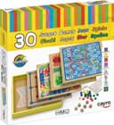 Anúncio: Jogos de mesa madeira 30 em 1 Cayro 830