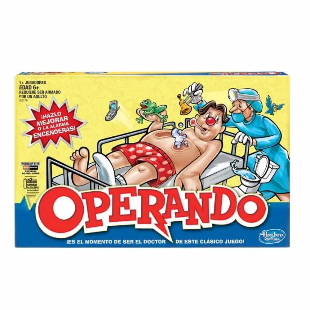 Jogo de Tabuleiro Hasbro Operação Clássica