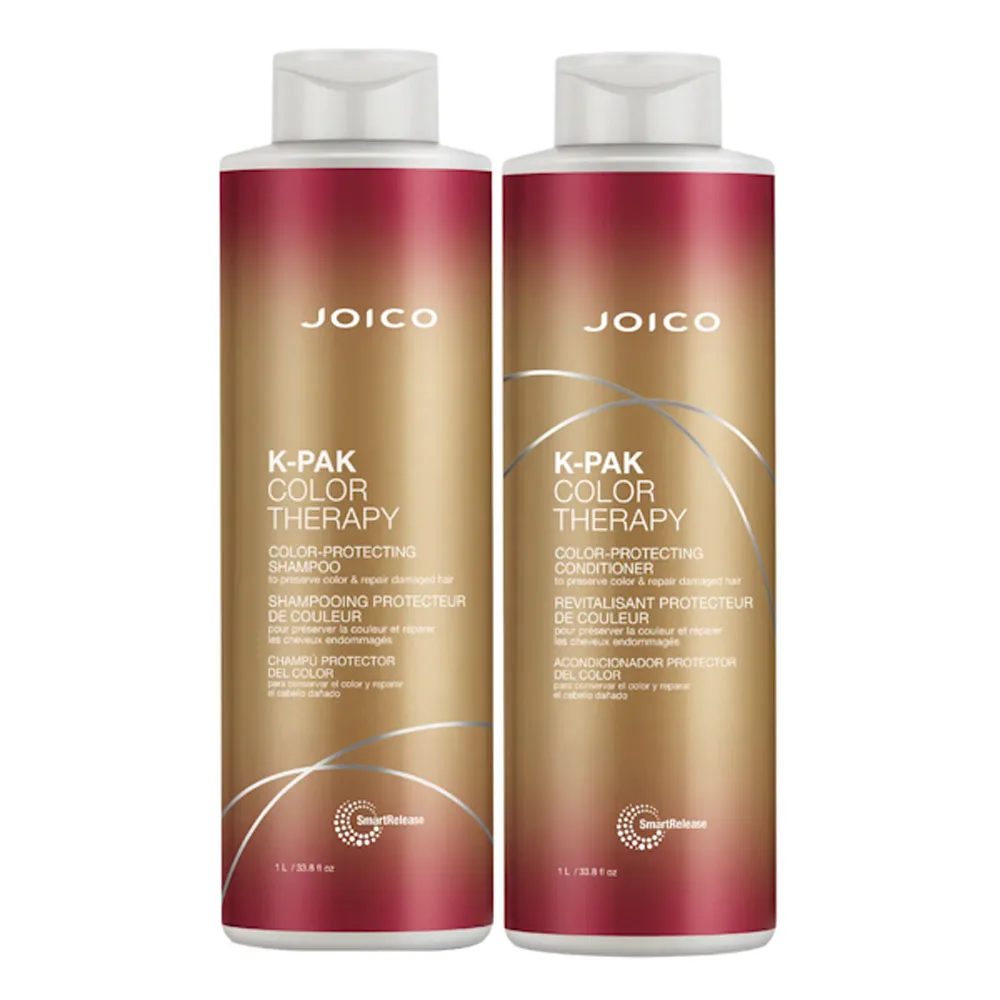 Kit Shampoo e Condicionador Joico K-Pak Color Therapy 1 L