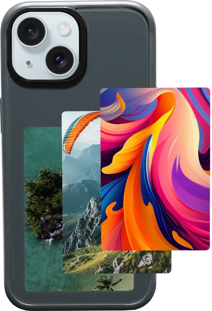 Capa Joog NFC Photo Case Npc1 Preta para iPhone 13