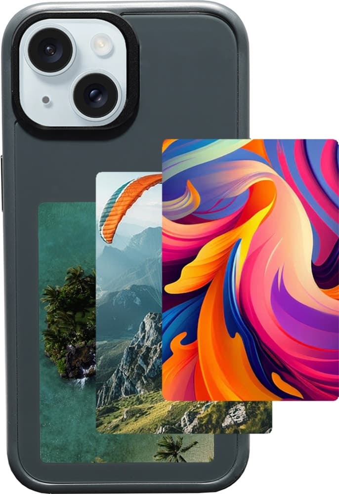 Capa NFC Photo Case Joog Npc1 Preta para iPhone 14