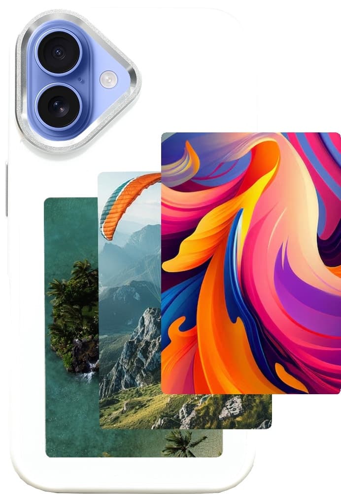 Capa NFC Photo Case Joog Npc1 Branca para iPhone 16