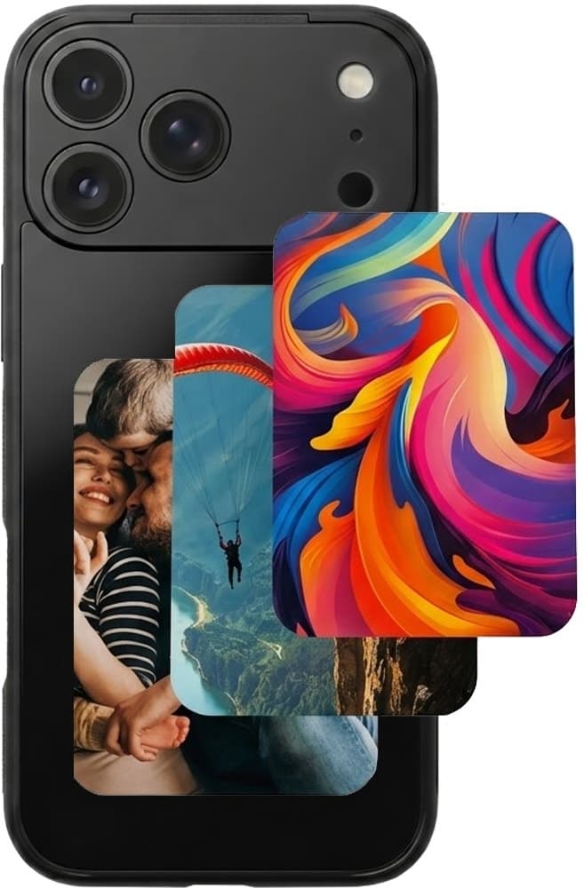 Capa Joog NFC Photo Case NPC17PM Preta para iPhone 17 Pro Max