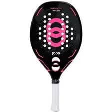 Joog Paleta de Beach Tennis Infinity 3K Pro Carbon Preto/Rosa