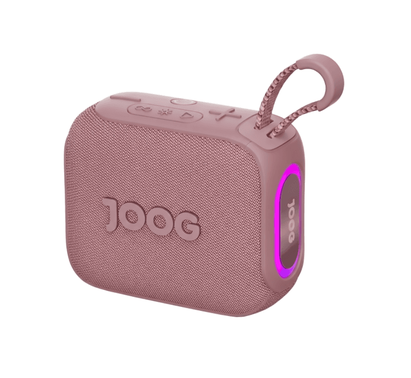 Caixas de Som Joog Pair S 10W BT Ipx6 Anatel Rosa