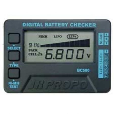 Verificador de Bateria Jr Bc580 Jrpb04037