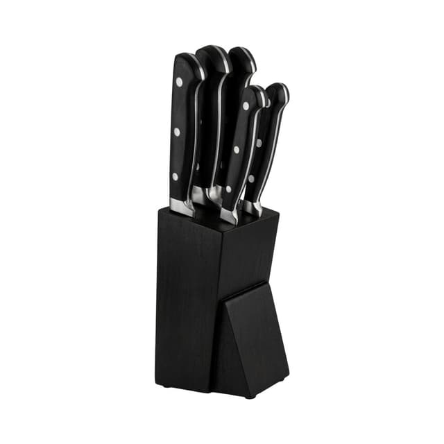 Jogo de Facas Luxor Lx-7Gs02 Preto 5 Peças