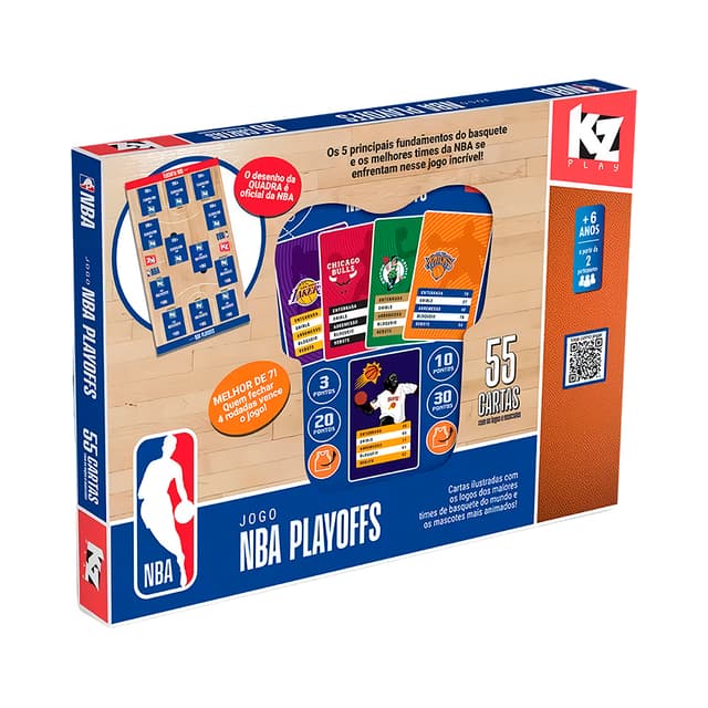 Jogo de Mesa Kz Elka Play Nba Playoffs 1255