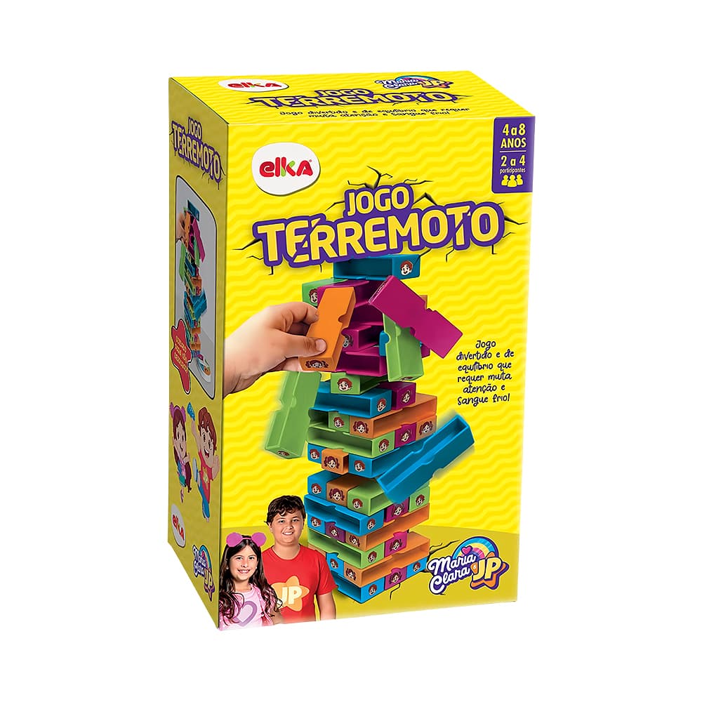 Jogo de Mesa Elka Maria Clara & Jp Terremoto