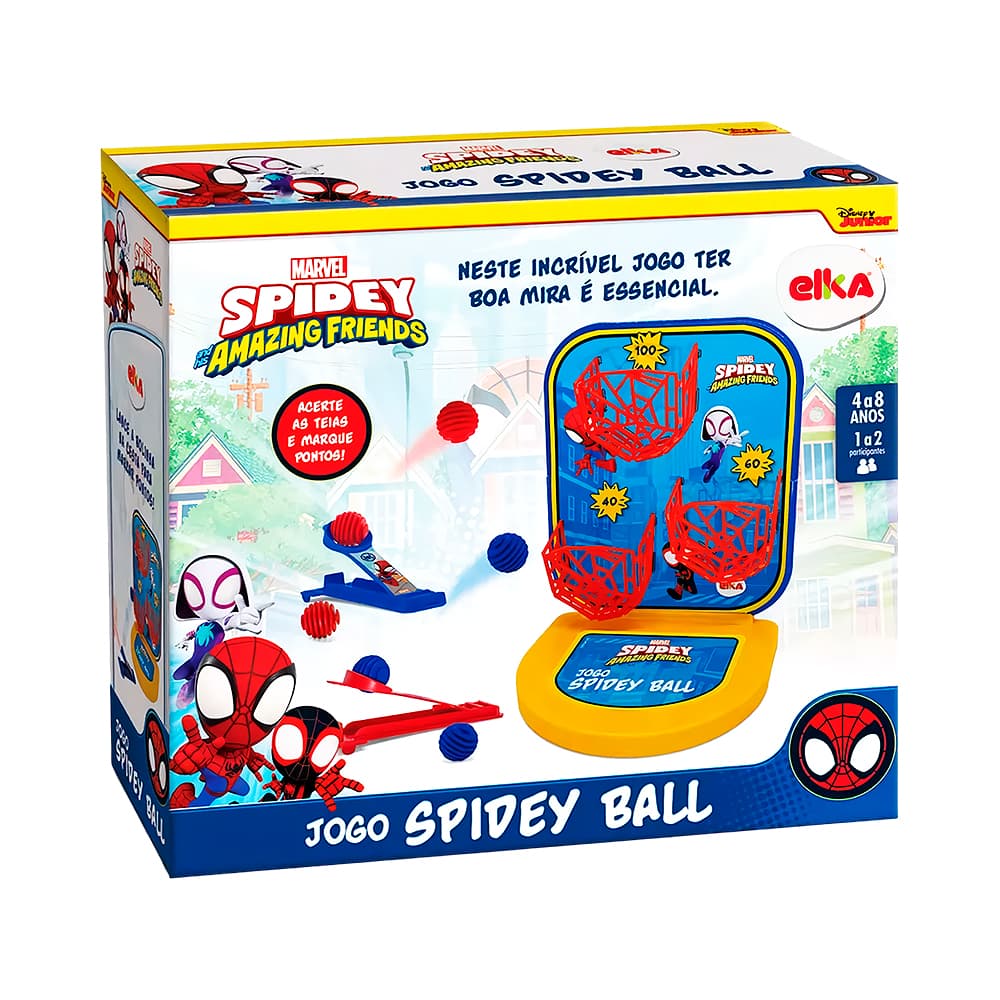 Jogo de Mesa Marvel Spidey And His Amazing Friends Spidey Ball 1218
