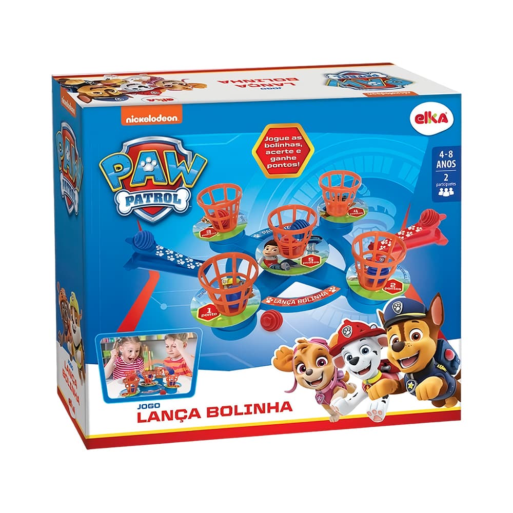 Jogo de Mesa Elka Paw Patrol Ball Launcher 1112