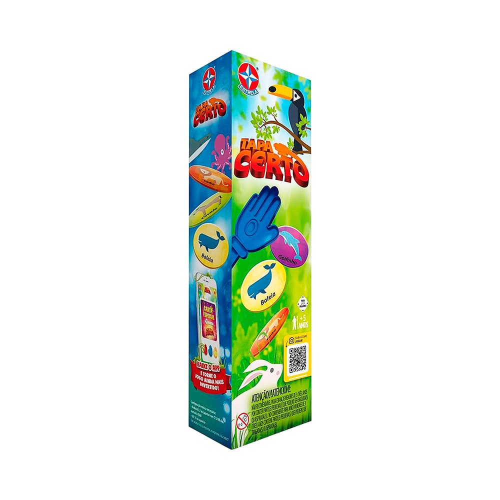 Jogo de Mesa Estrela Slap Right Animais