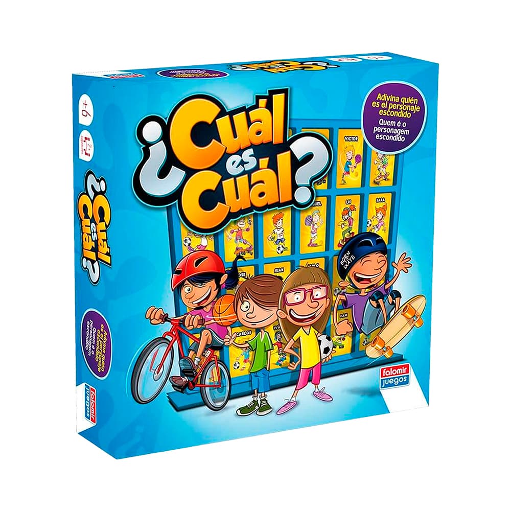 Jogo de Mesa Falomir ¿Cuál Es Cuál? 11505