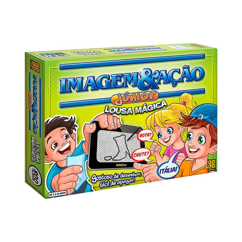 Jogo de Tabuleiro Grow Imagem & Ação Júnior Quadro Mágico 02590