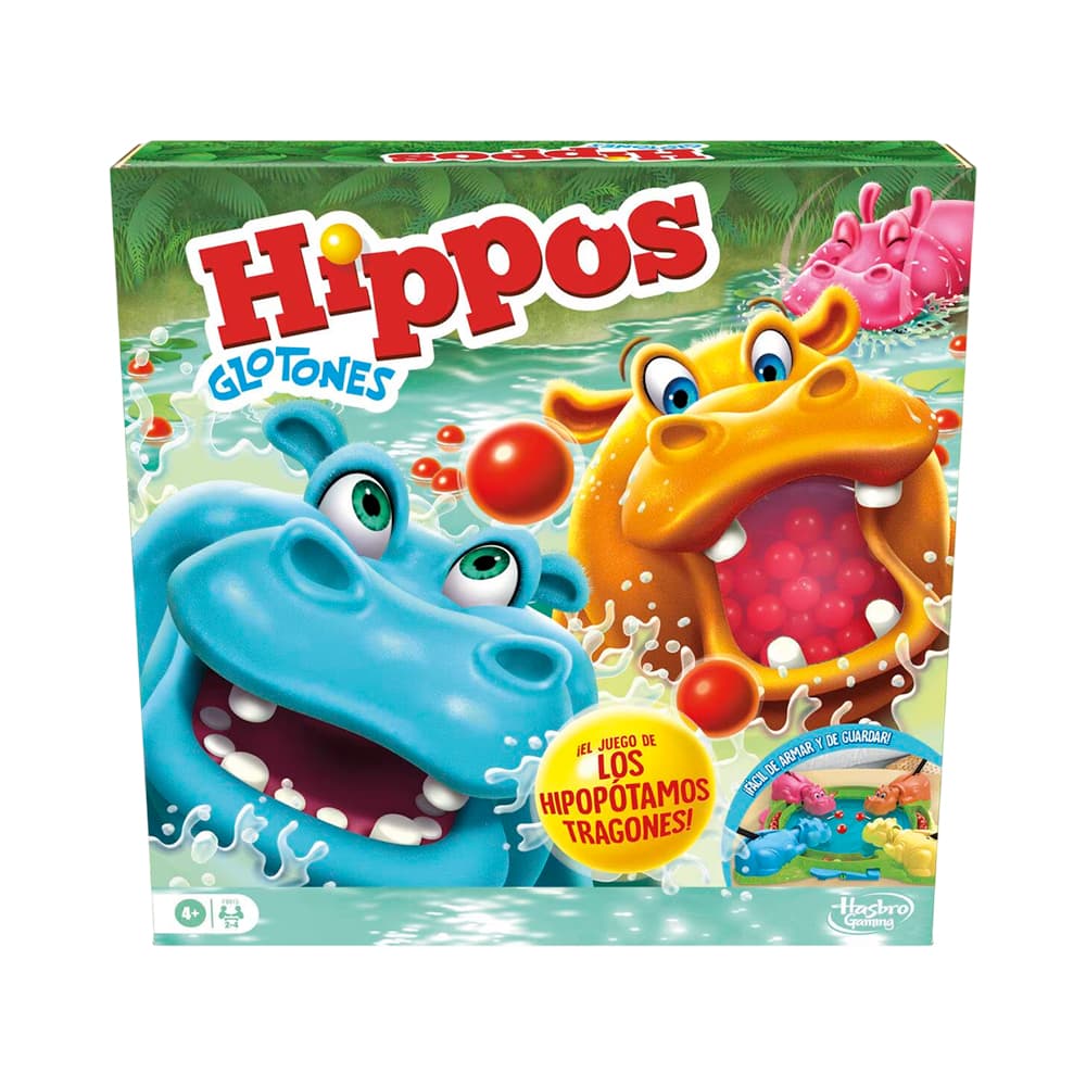Jogo de Mesa Hasbro Hippos Glotones