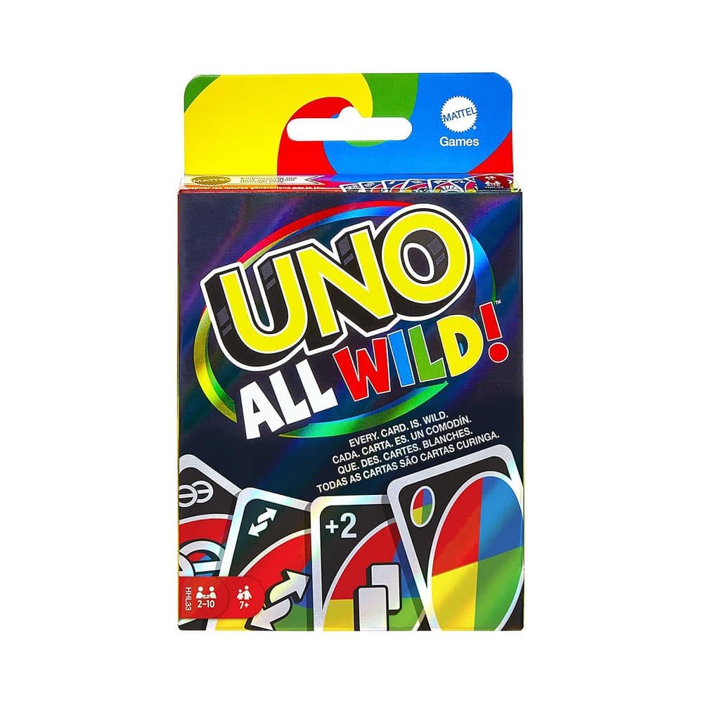 Jogo de Mesa Uno All Wild! Mattel Games Hhl33