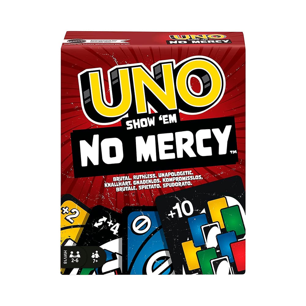Jogo de Mesa Uno Show 'Em No Mercy Mattel Games Hwv18