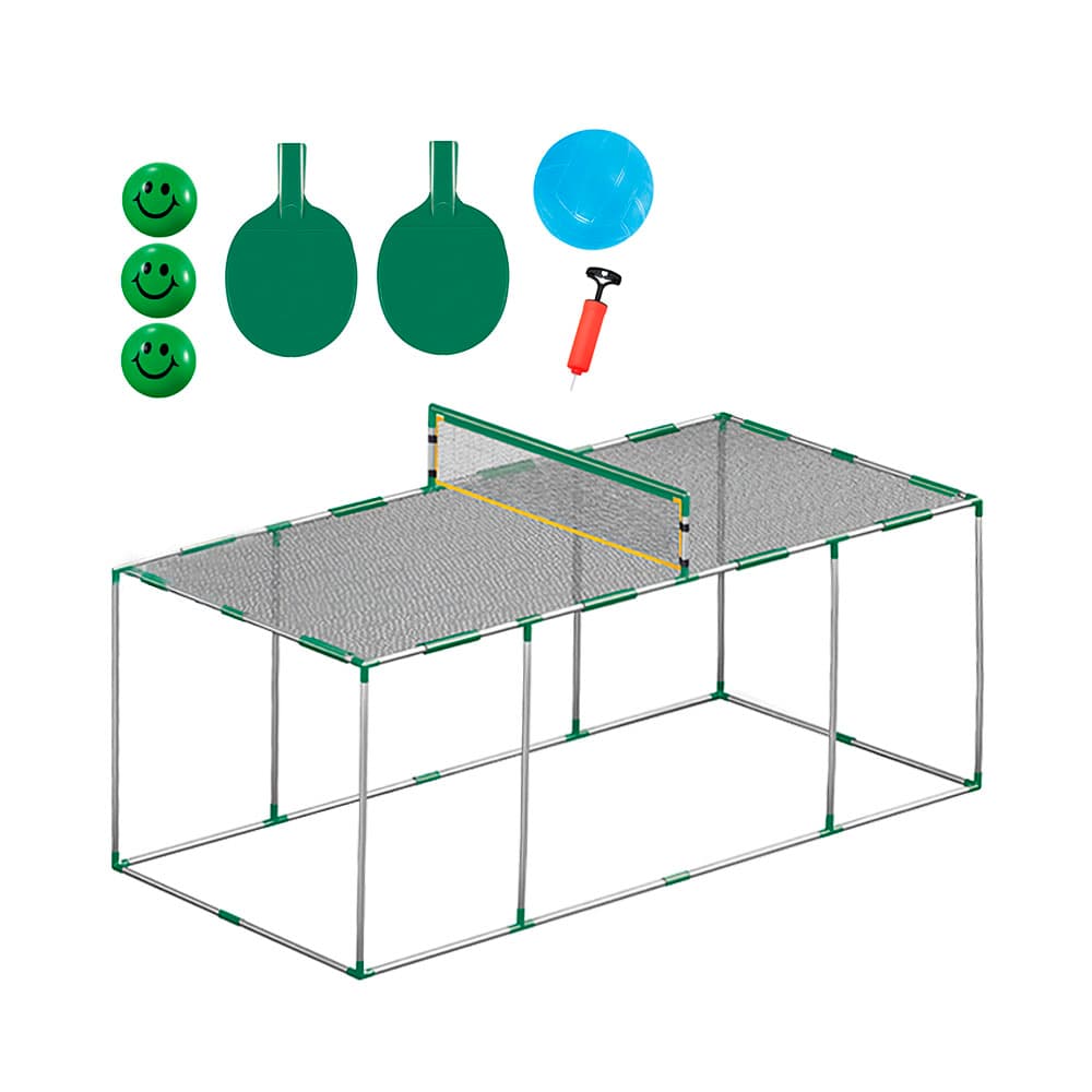 Jogo de Mesa Mays Sport Game Ping Pong & Voleibol 2 Em 1