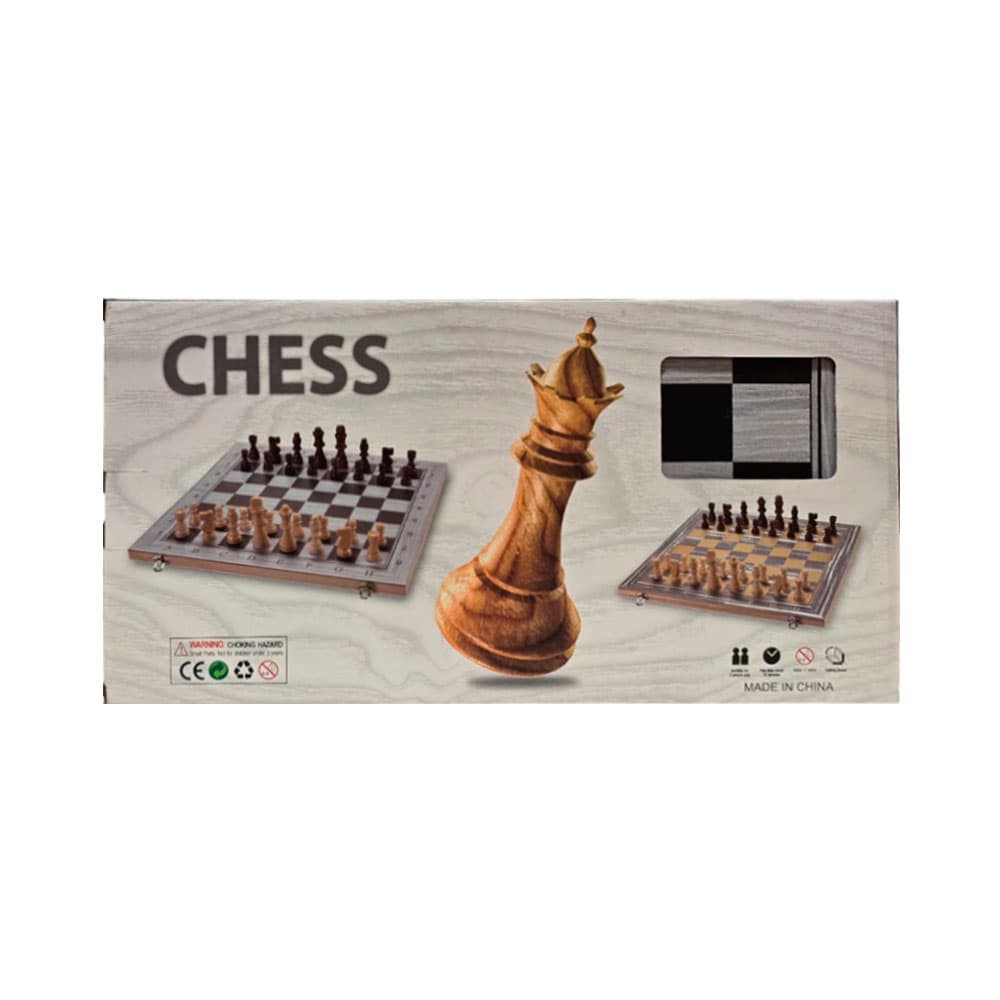 Jogo de Mesa Milan Aj-528 Xadrez, Damas e Gamão