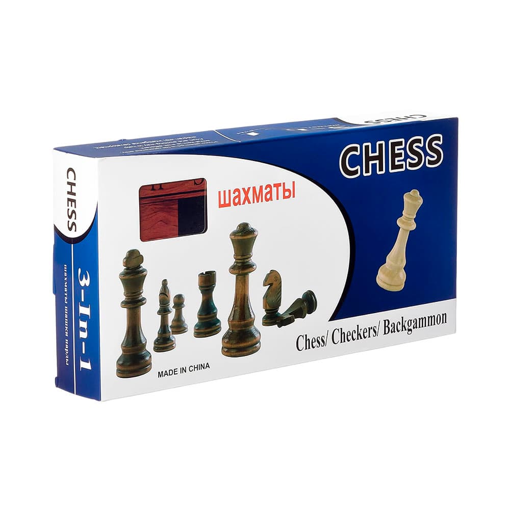 Jogo de Mesa Milan Ajz-490 Xadrez, Damas e Gamão