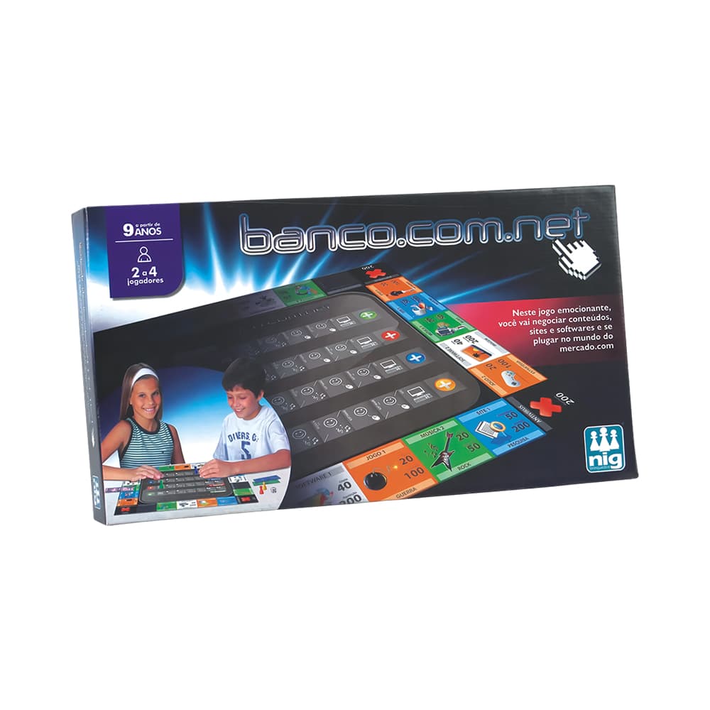 Jogo de Mesa Nig Brinquedos Banco.com.net 1122