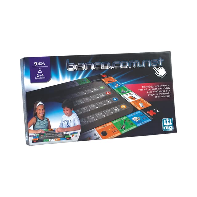 Jogo de Mesa Nig Brinquedos Banco.com.net 1122