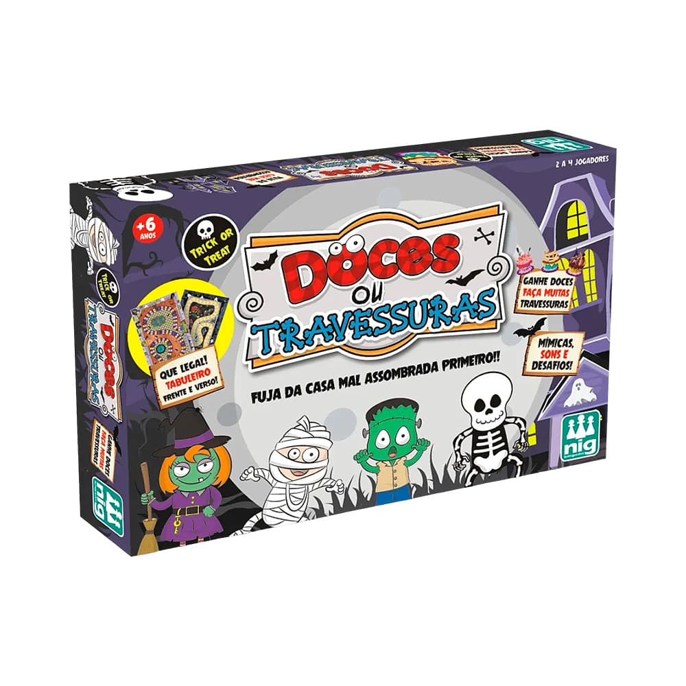 Jogo de Mesa Nig Doces Ou Travessuras 1181