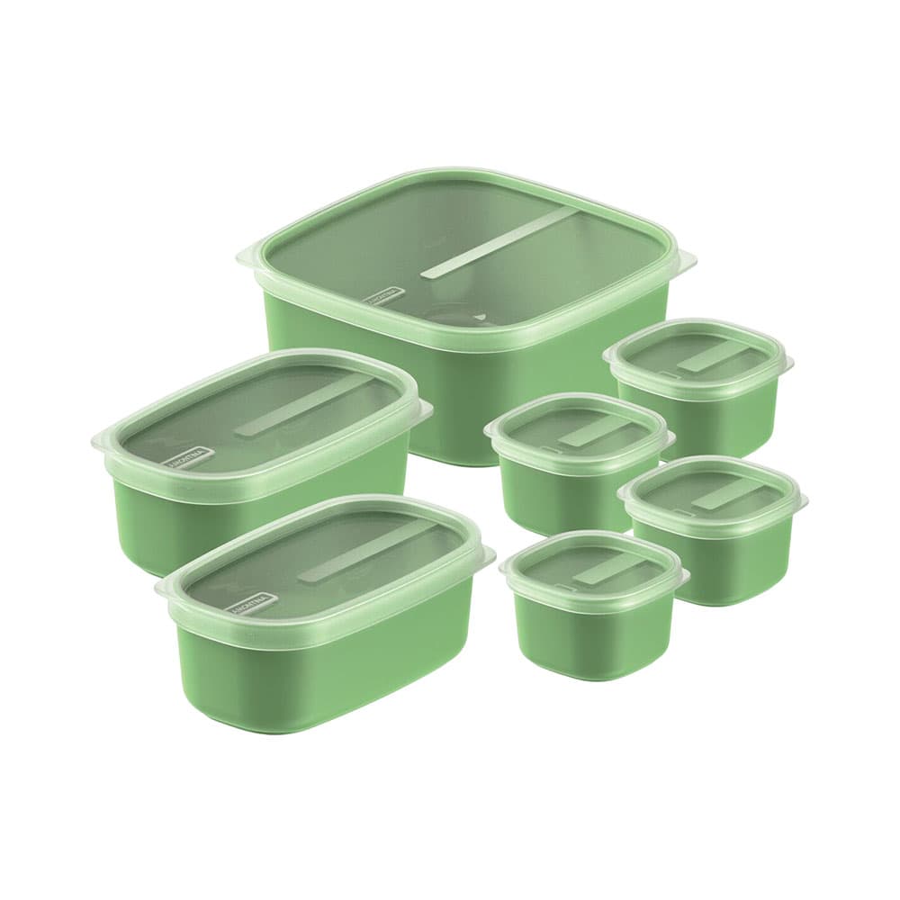 Jogo de Potes Tramontina Mixcolor 7 Peças Verde
