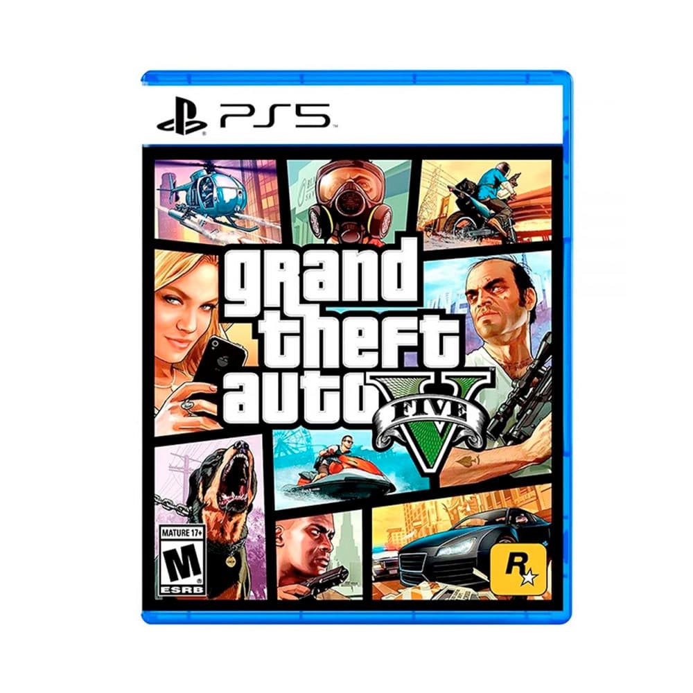 Jogo Grand Theft Auto V PlayStation 5