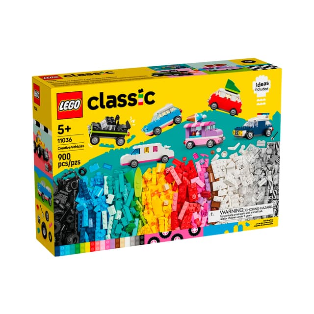 Brinquedo de Construção Lego Classic Creative Vehicles 11036 900 Peças