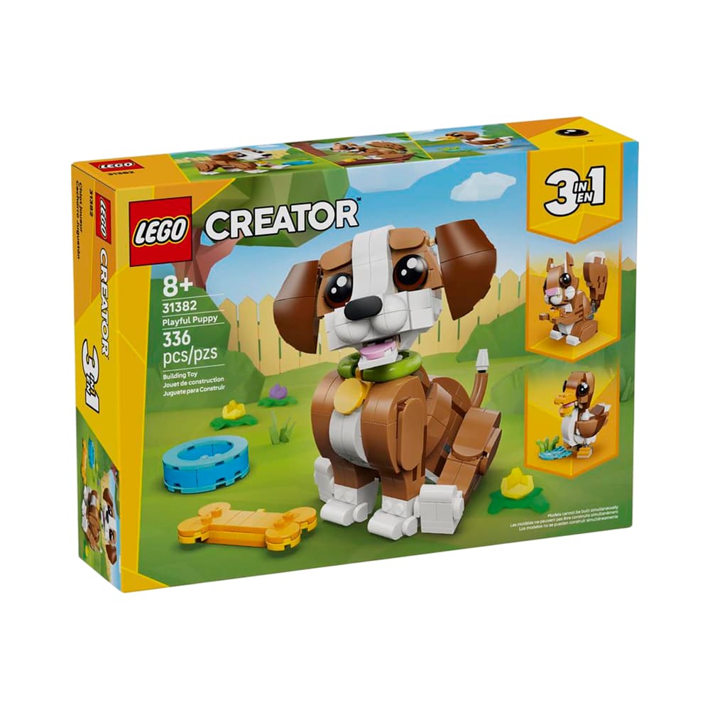 Bloco de Montar Lego Creator Cachorrinho Brincalhão 31382 336 Peças