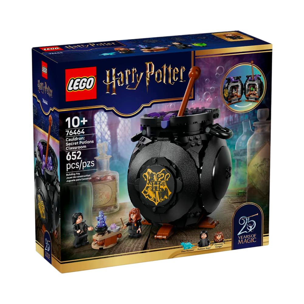 Sala de Aula de Poções Secretas do Caldeirão Lego Harry Potter 76464 652 Peças