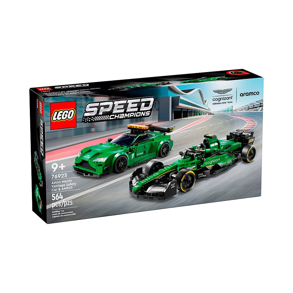 Brinquedo de Construção Lego Speed Champions Aston Martin Vantage Safety Car & Amr23 564 Peças