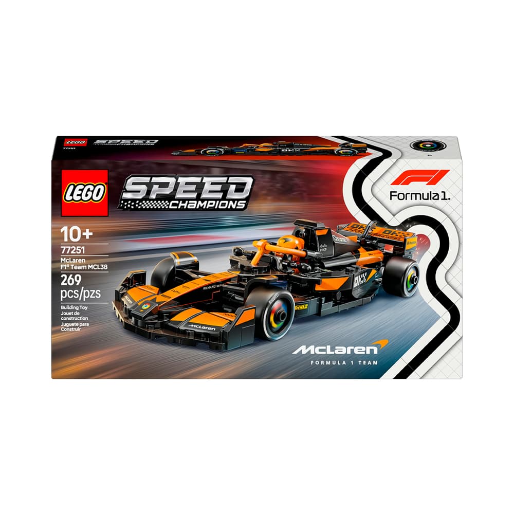 Bloco de Montar Lego Speed Champions McLaren Formula 1 Team 77251 269 Peças