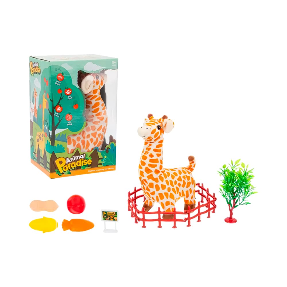 Brinquedo de Girafa Elétrica Oriente Ra003-4