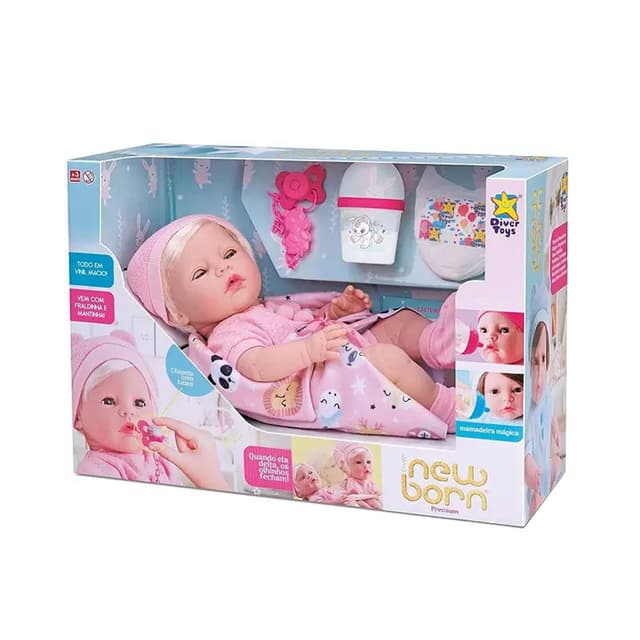 Brinquedo Divertoys Diver New Born Premium