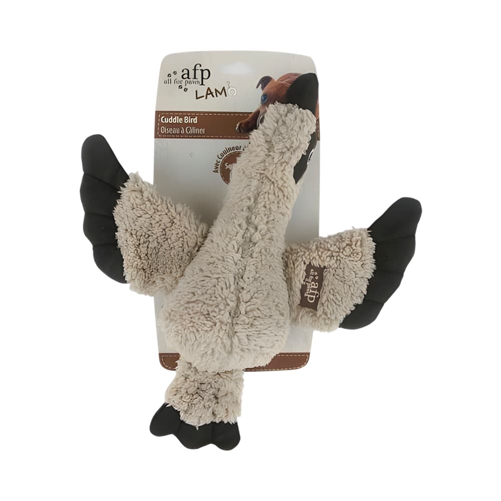 Brinquedo para Pet Afp Cuddle Bird Pelúcia de Pássaro 25x30cm