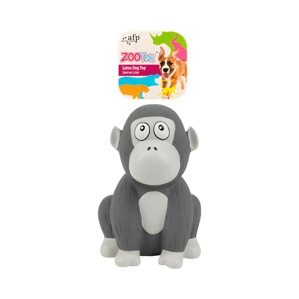 Brinquedo para Pet Afp Zootex Gorila 8x13cm