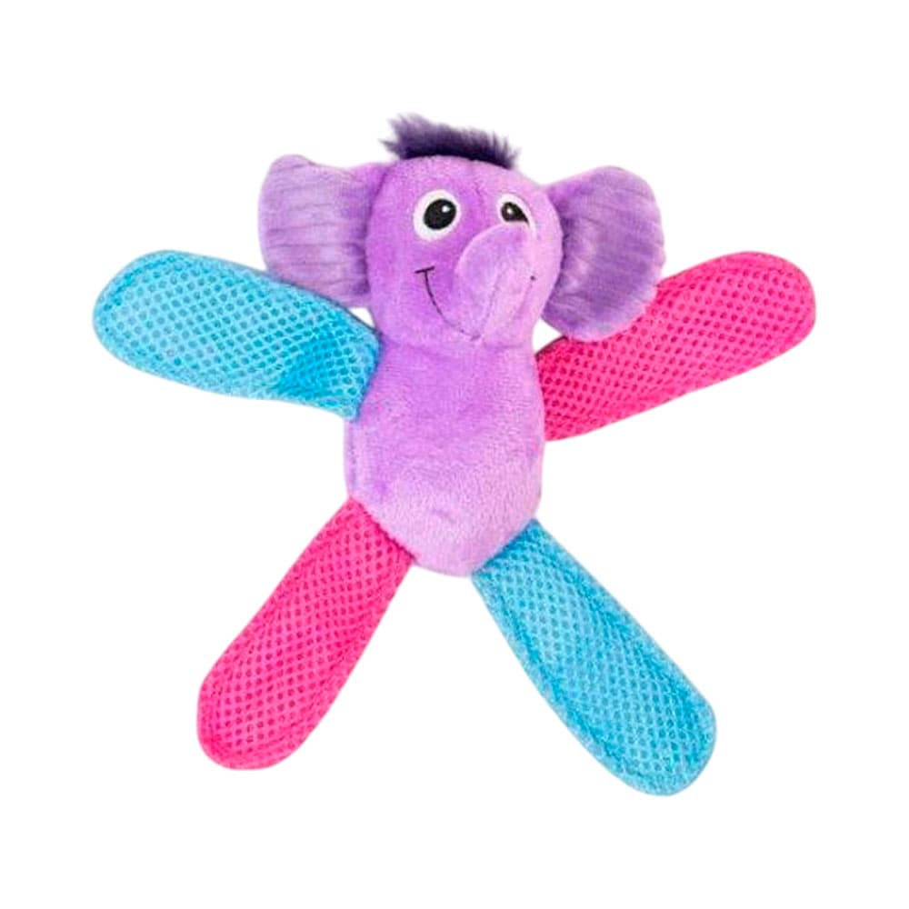 Brinquedo para Pet Pawise Elefante 26 Cm Multicolor