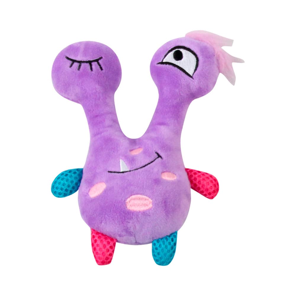 Brinquedo para Pet Pawise Little Monster 18CM Violeta