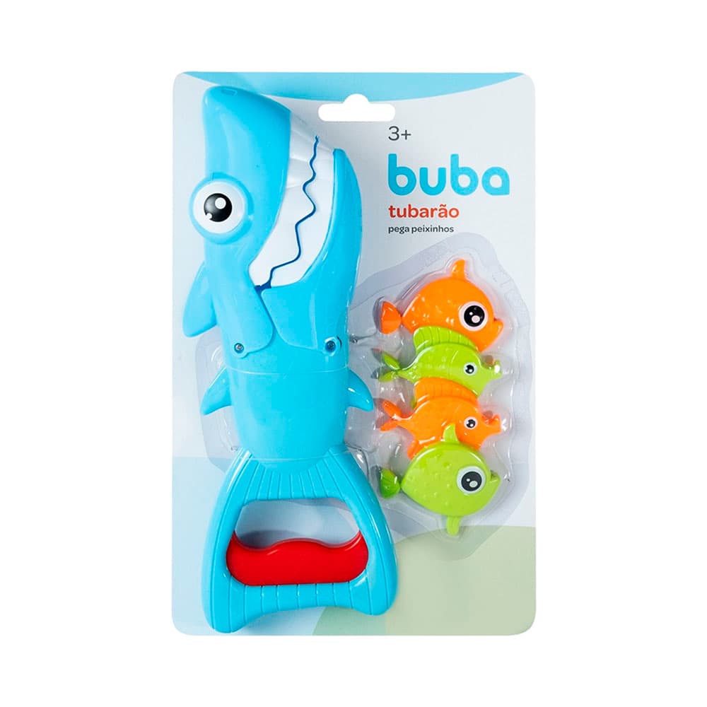 Brinquedo Tubarão com Peixes Buba 11396