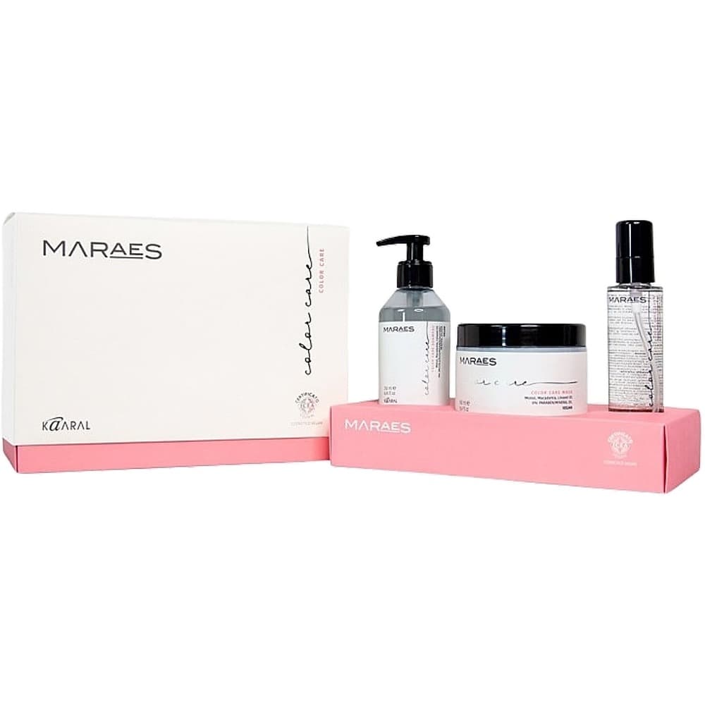 Kit Capilar Kaaral Maraes Color Care 500ml + 500ml + 100ml