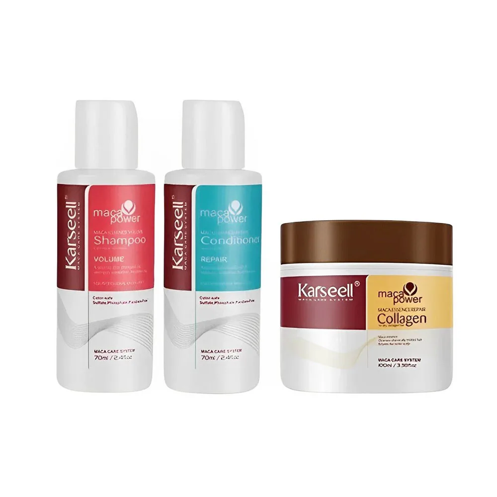 Kit Shampoo + Condicionador + Máscara Karseell